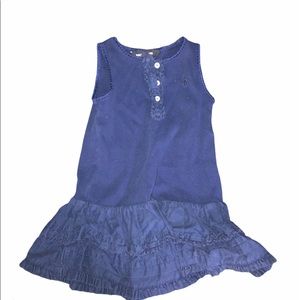BLUE RALPH LAUREN DRESS